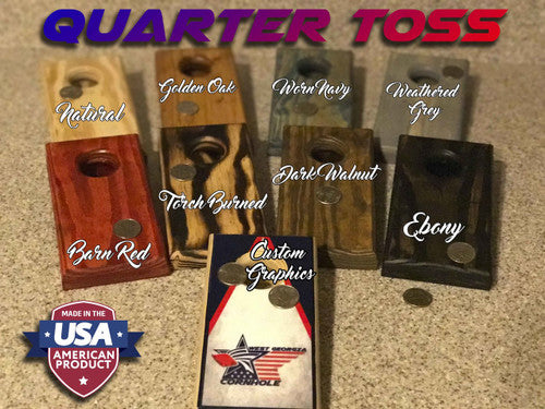 Custom Quarter Toss Boards