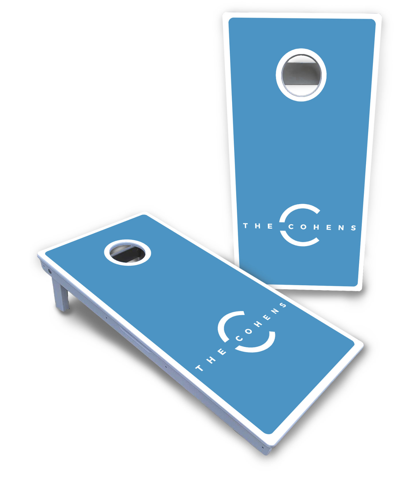 All-Weather Custom Cornhole Boards Set