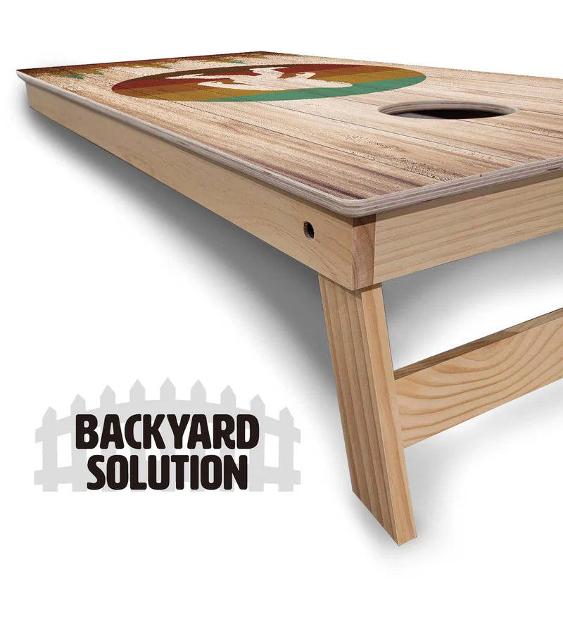 Saquatch Cornhole Boards Set