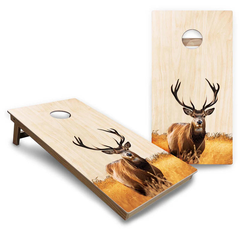 Deer Cornhole Boards Set