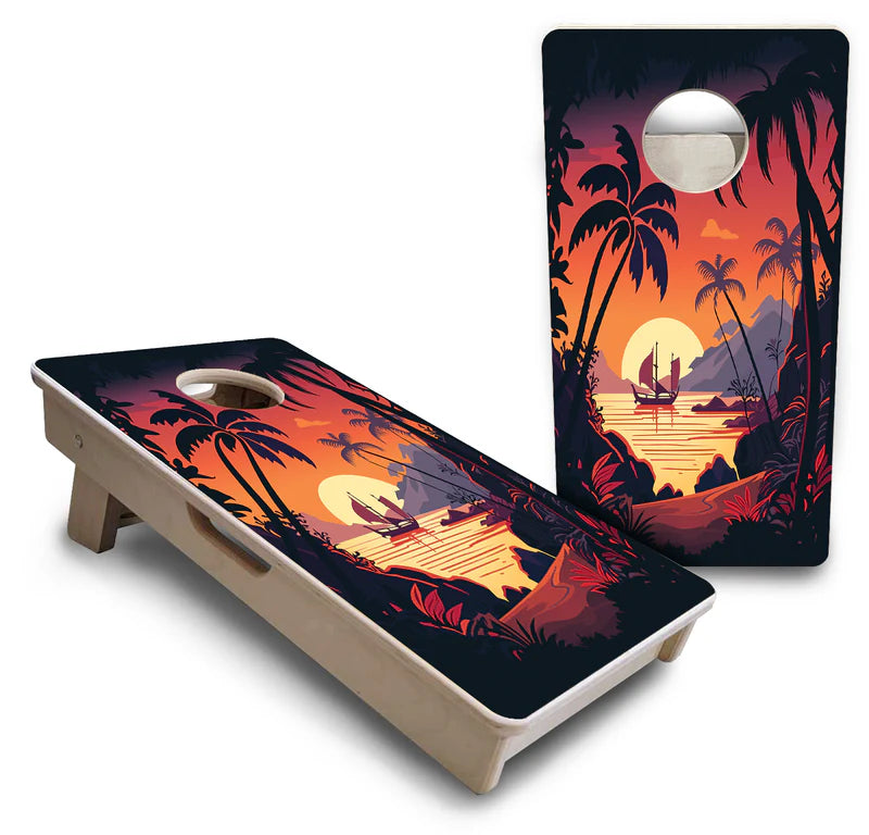 Custom Cornhole Boards Set