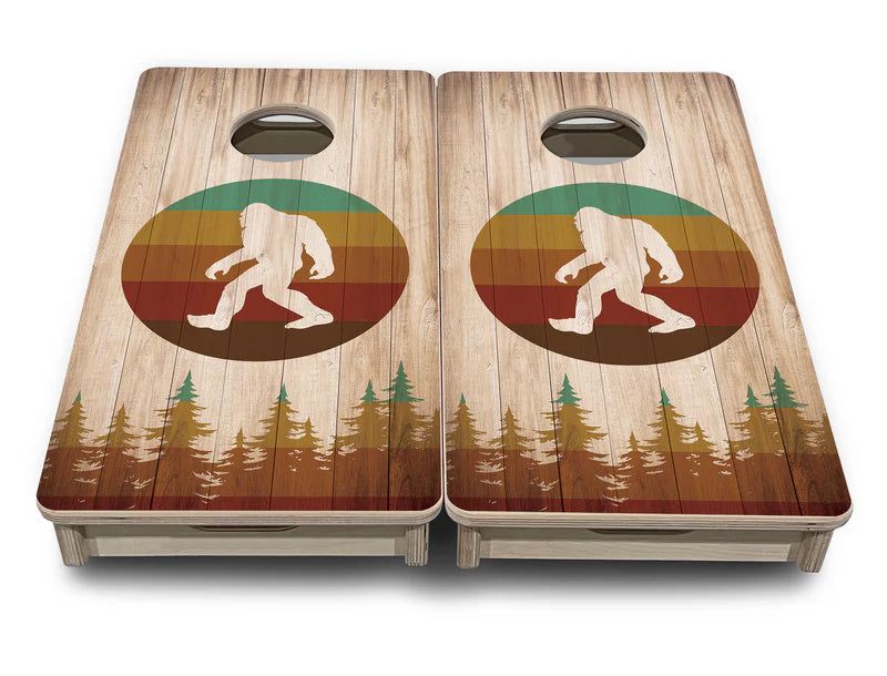 Saquatch Cornhole Boards Set