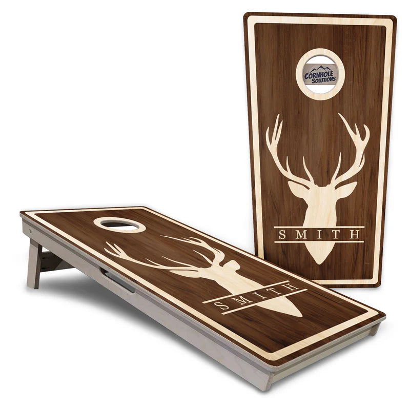 Wedding Buck Custom Cornhole Boards