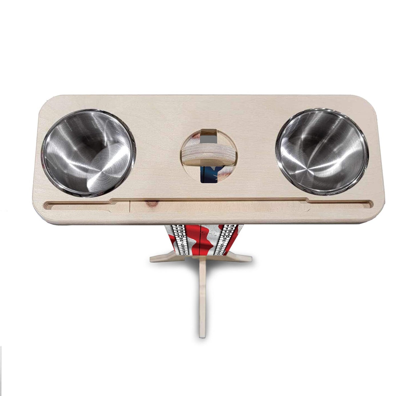 American Flag Score Stand