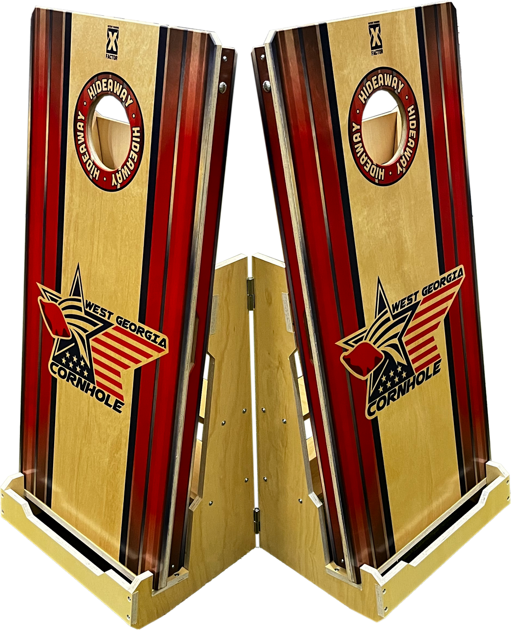 Custom Showcase Cornhole Board Stand