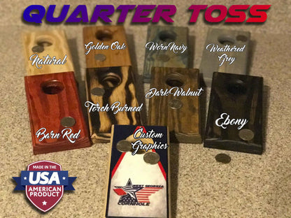 Custom Quarter Toss Boards