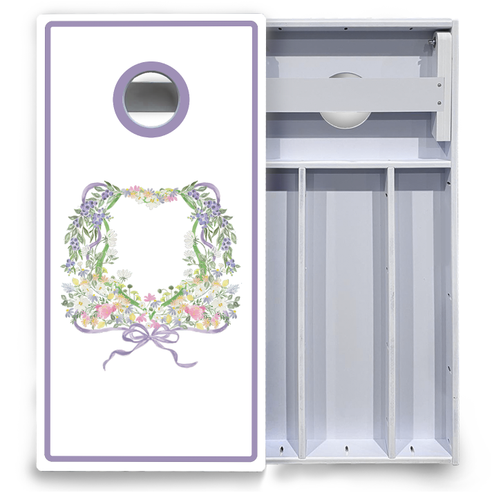 Wedding Monogram Custom Cornhole Boards Set