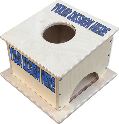 Custom AirMail Cornhole Training Box