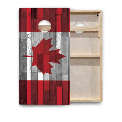 Canada Flag Custom Cornhole Boards