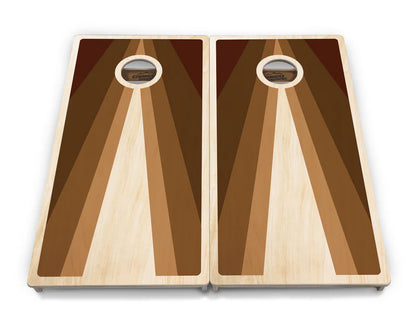 Vintage Design #2 Cornhole Boards